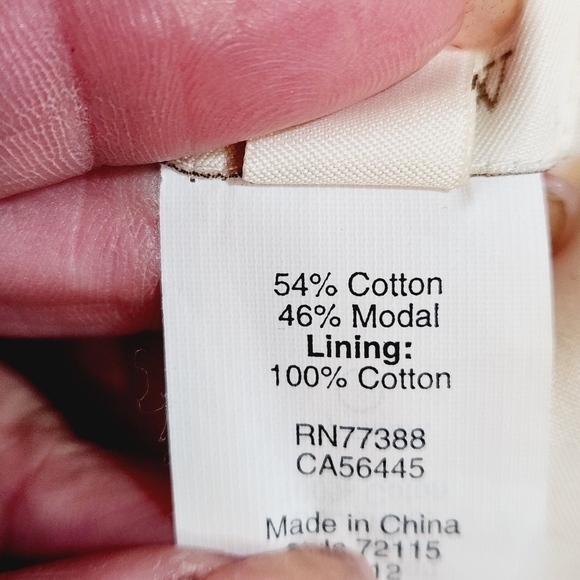 J. Crew Ella Strapless White & Black Floral Shift Cotton Blend Dress Size: 6 - Picture 16 of 16